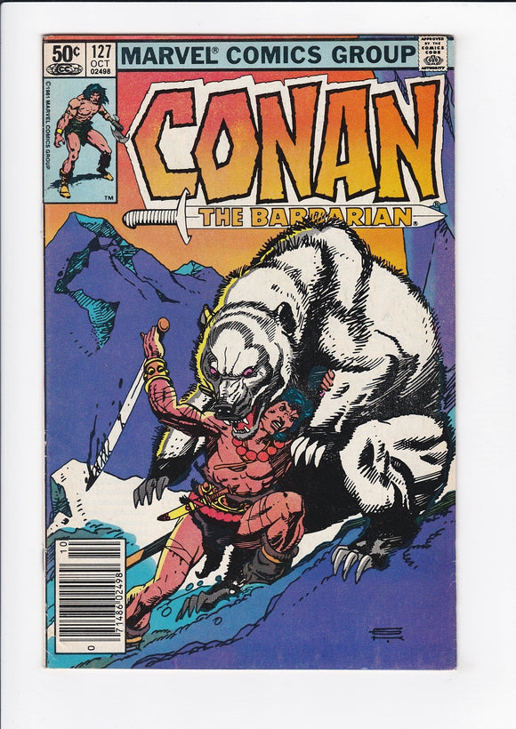 Conan the Barbarian Vol. 1  # 127