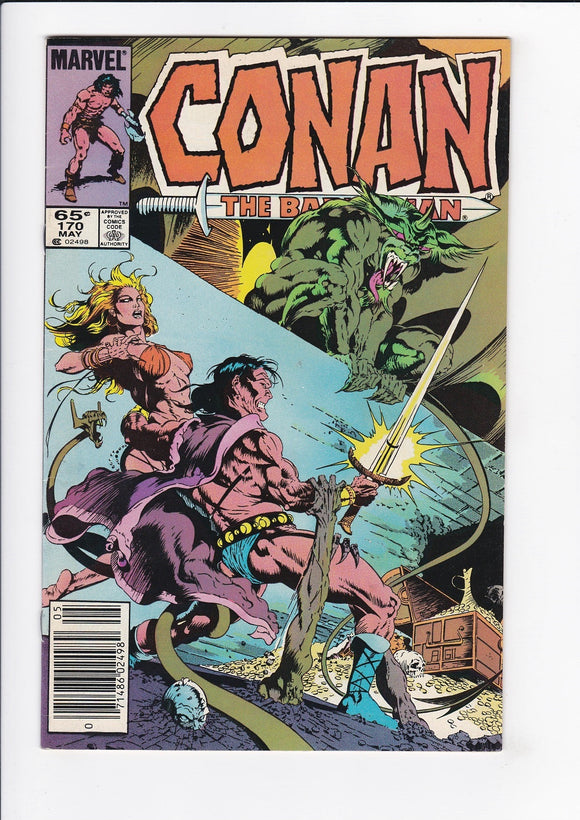 Conan the Barbarian Vol. 1  # 170  Newsstand