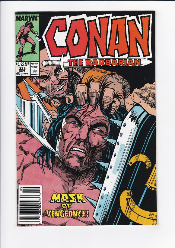 Conan the Barbarian Vol. 1  # 222  Newsstand