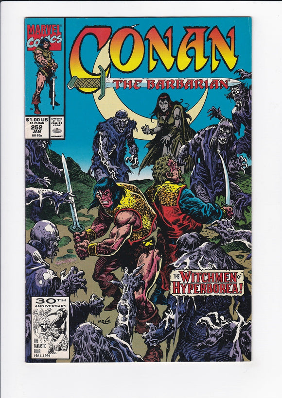 Conan the Barbarian Vol. 1  # 252
