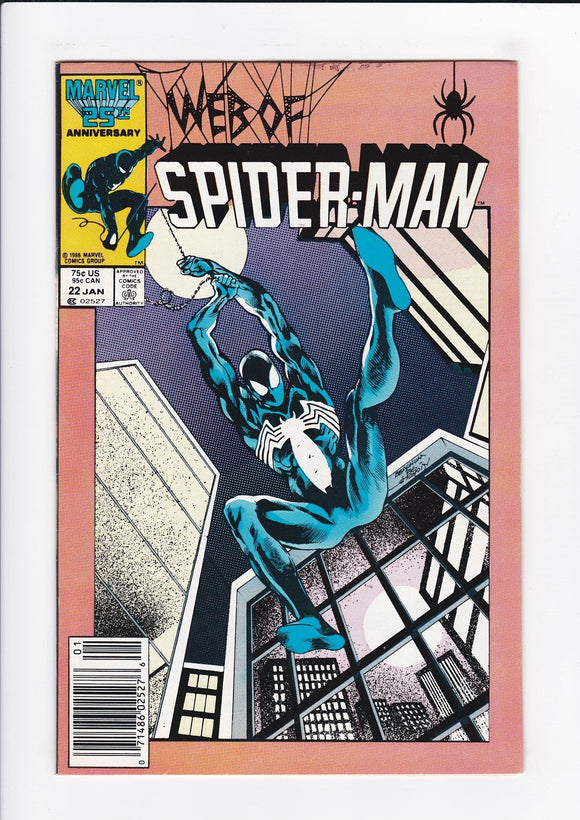 Web of Spider-Man Vol. 1  # 22  Newsstand