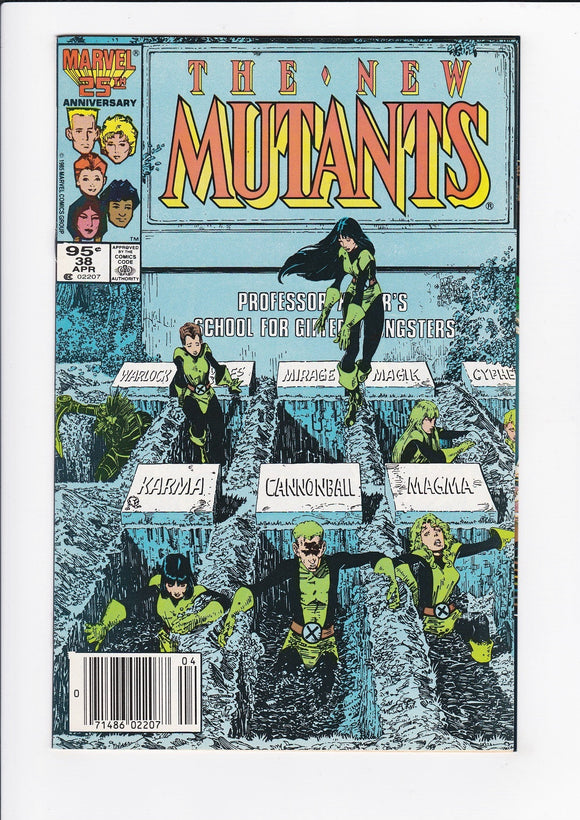 New Mutants Vol. 1  # 38  Canadian