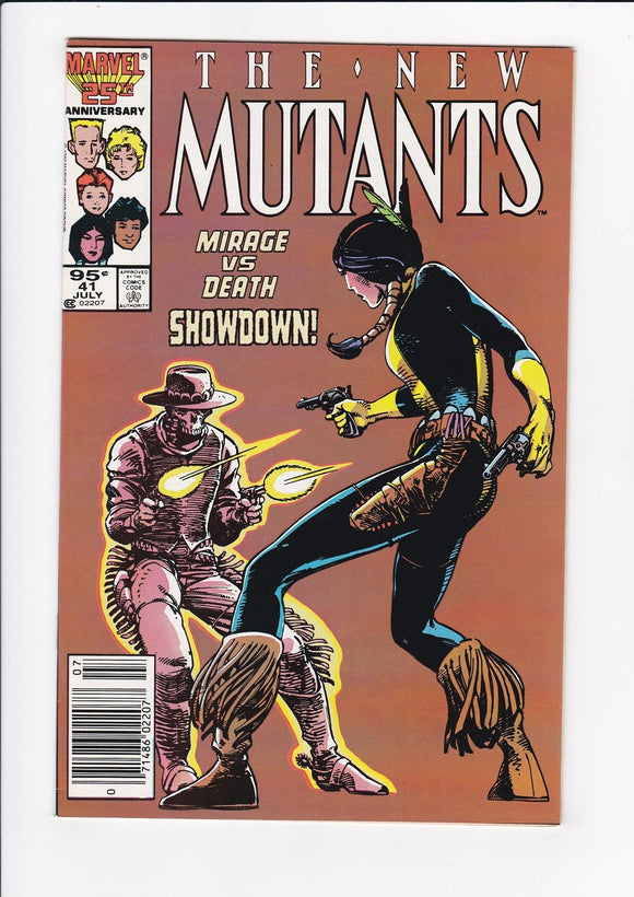 New Mutants Vol. 1  # 41  Canadian