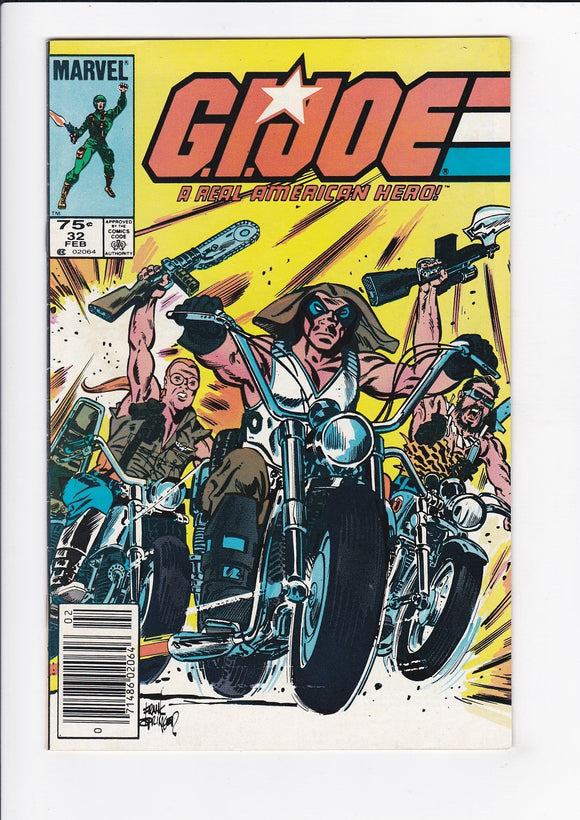 G.I. Joe: A Real American Hero!  Vol. 1  # 32  Canadian