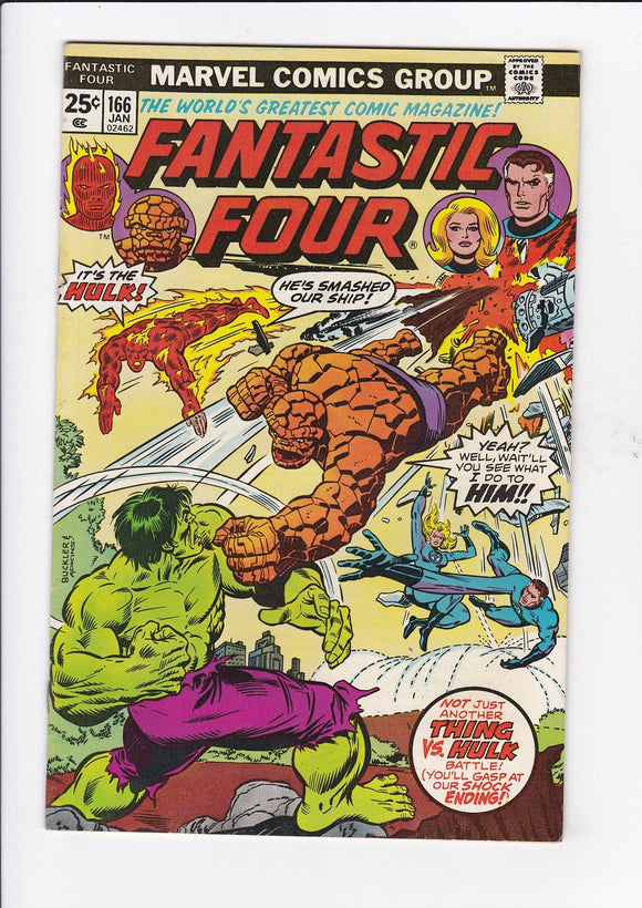 Fantastic Four Vol. 1  # 166
