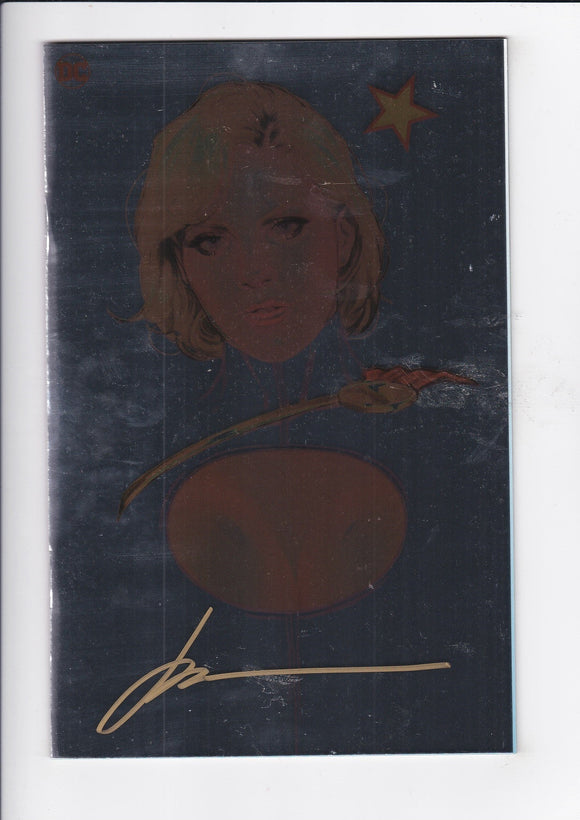 Power Girl Uncovered  # 1  Swaby Foil Variant Signed by Joshua Sway