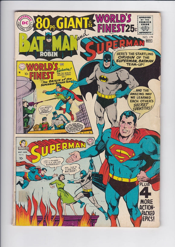 World's Finest Comics  # 179