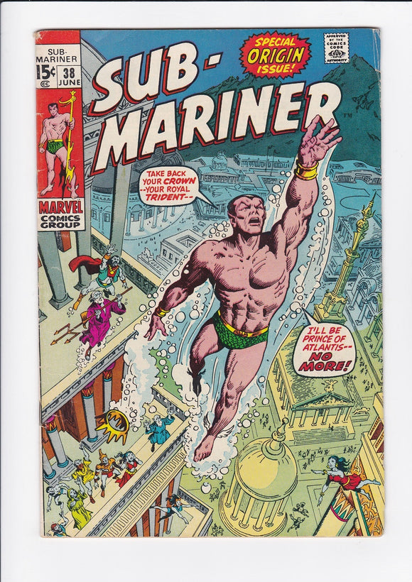 Sub-Mariner Vol. 1  # 38