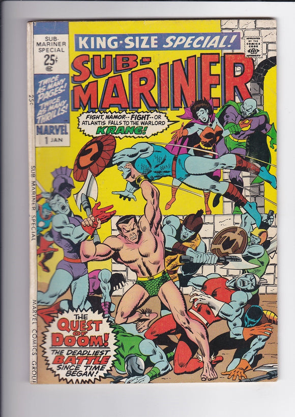 Sub-Mariner Vol. 1  King-Size Special  # 1