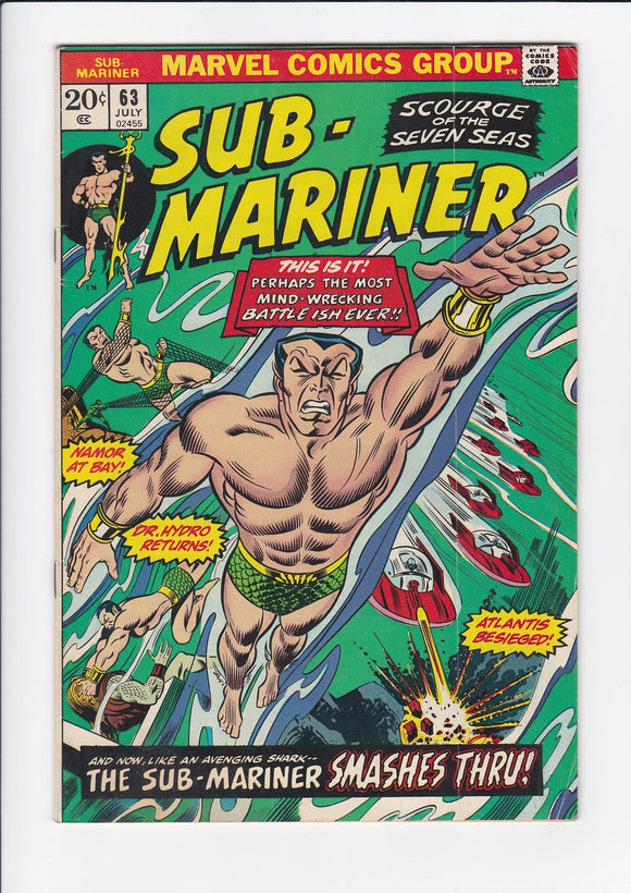 Sub-Mariner Vol. 1  # 63