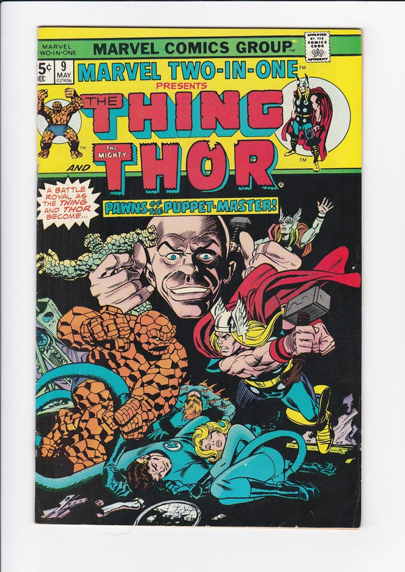 Marvel Two-In-One Vol. 1  # 9