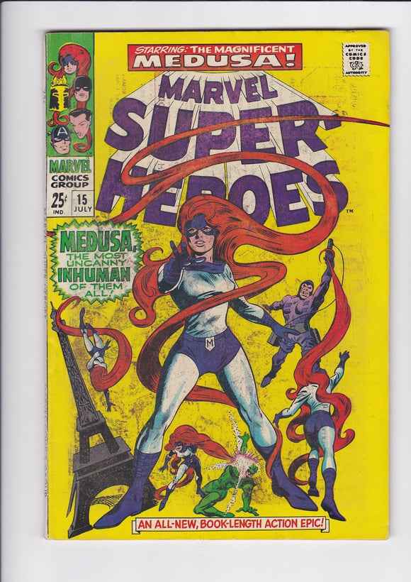 Marvel Super-Heroes Vol. 1  # 15