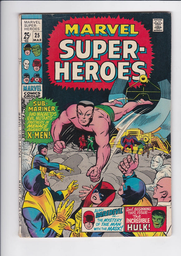 Marvel Super-Heroes Vol. 1  # 25