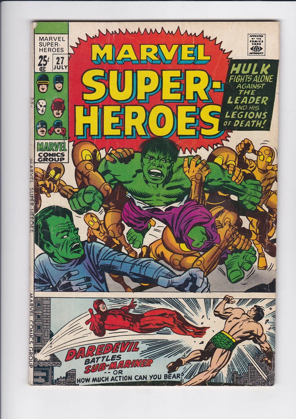 Marvel Super-Heroes Vol. 1  # 27