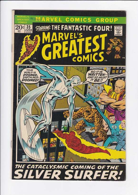 Marvel's Greatest Comics  # 35