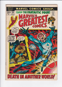 Marvel's Greatest Comics  # 38