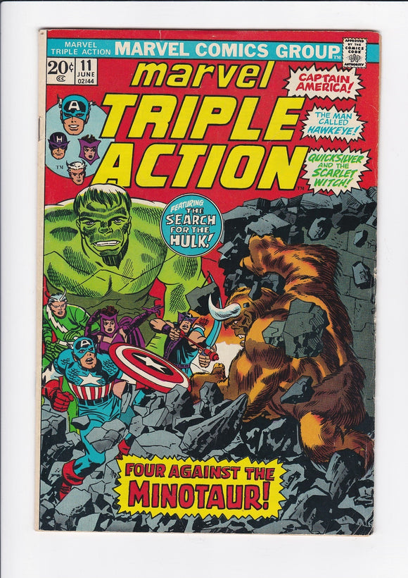 Marvel Triple Action  # 11