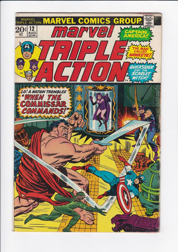 Marvel Triple Action  # 12