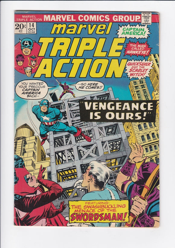 Marvel Triple Action  # 14