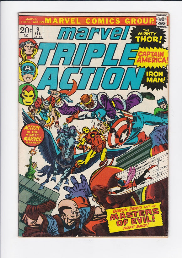 Marvel Triple Action  # 9