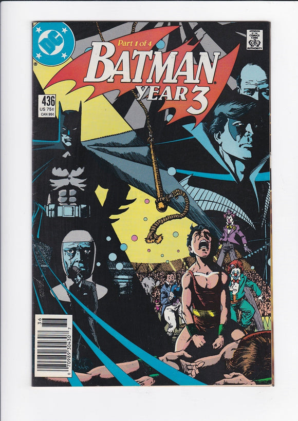 Batman Vol. 1  # 436  Newsstand