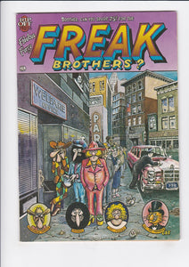 Fabulous Furry Freak Brothers  # 4  (1st Print)