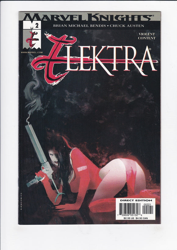 Elektra Vol. 2  # 2  Sienkiewicz Variant