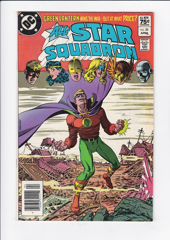 All-Star Squadron  # 20  Canadian  (Doiuble Cover)