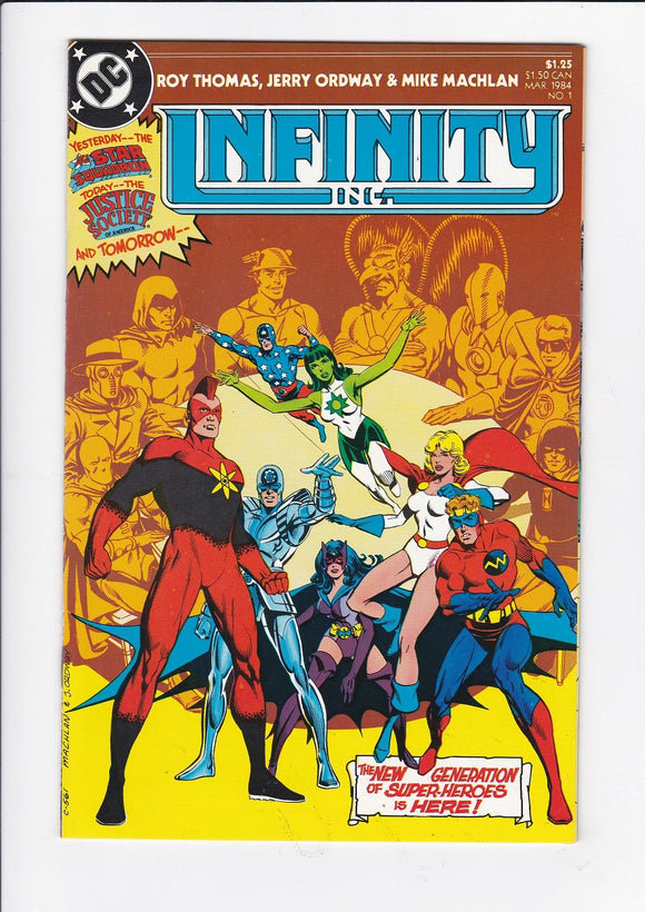 Infinity Inc. Vol. 1  # 1