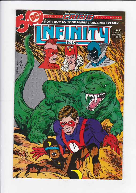 Infinity Inc. Vol. 1  # 22