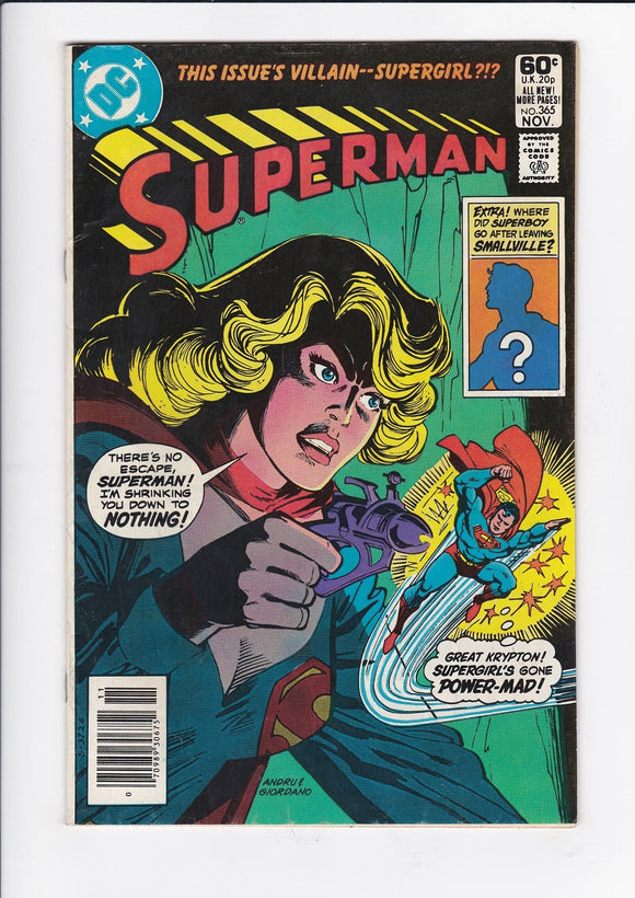 Superman Vol. 1  # 365