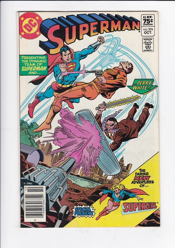 Superman Vol. 1  # 376  Canadian