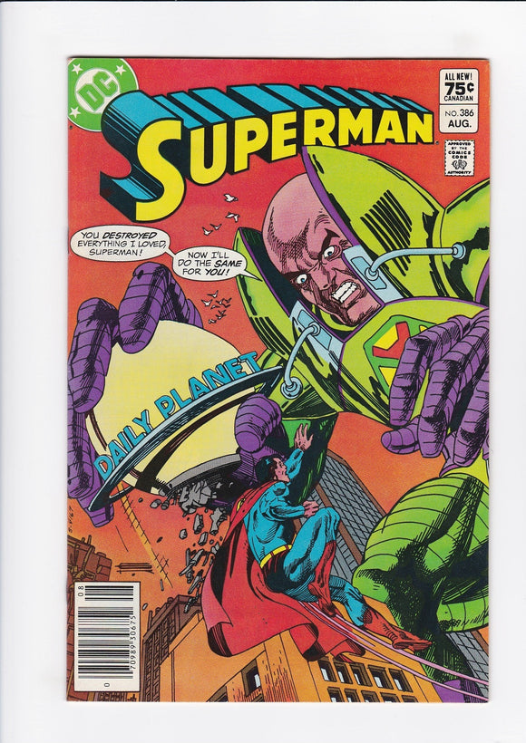 Superman Vol. 1  # 386  Canadian