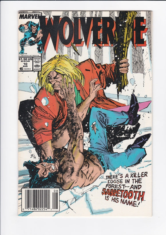 Wolverine Vol. 2  # 10  Newsstand