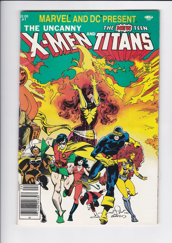 Marvel and DC Present: The Uncanny X-Men and The New Teen Titans (One Shot)