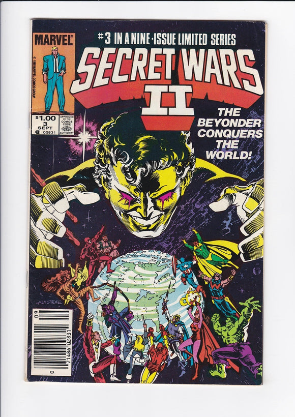 Secret Wars II  # 3  Canadian