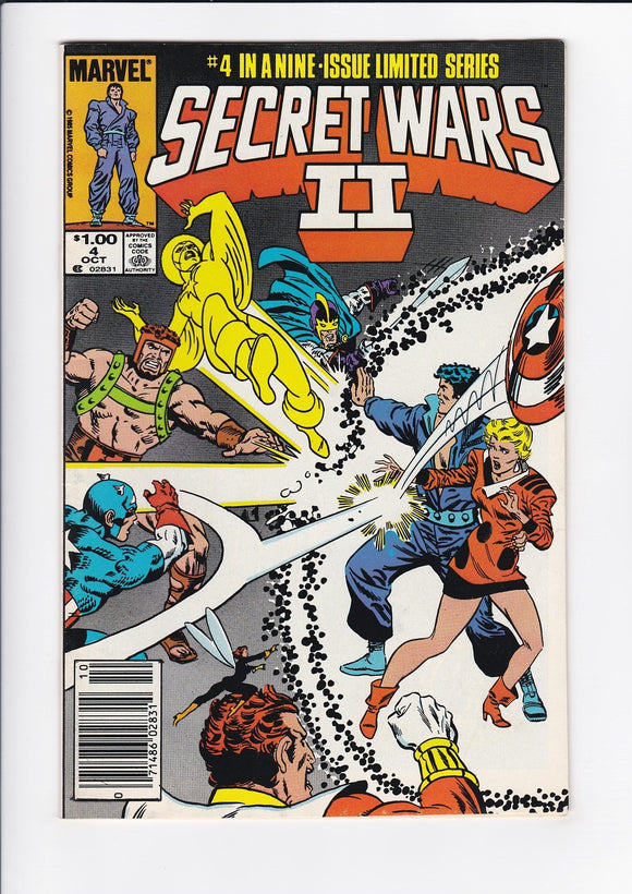 Secret Wars II  # 4  Canadian