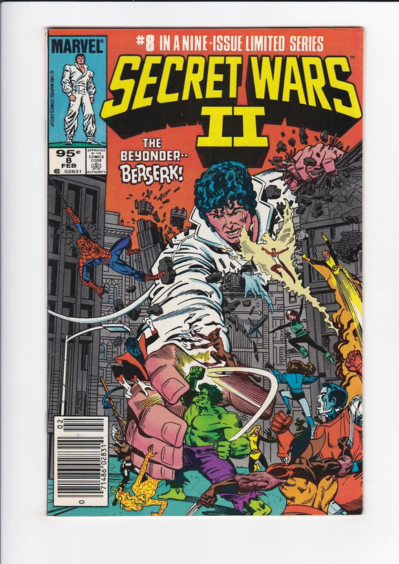 Secret Wars II  # 8  Canadian