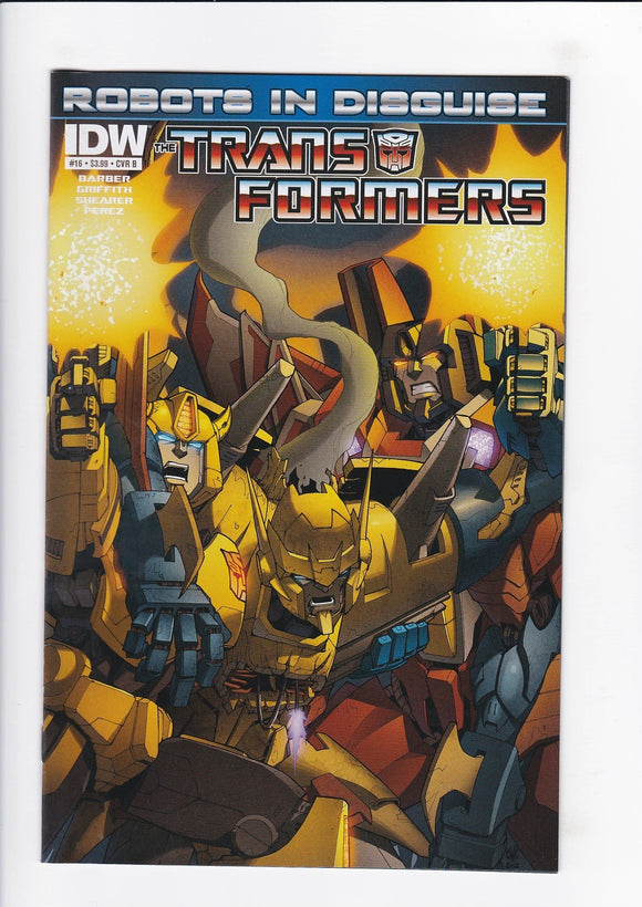 Transformers: Robots in Disguise Vol. 1  # 16 B