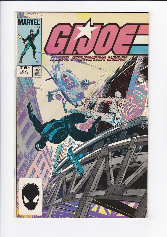 G.I. Joe: A Real American Hero!  Vol. 1  # 27  2nd Print Variant