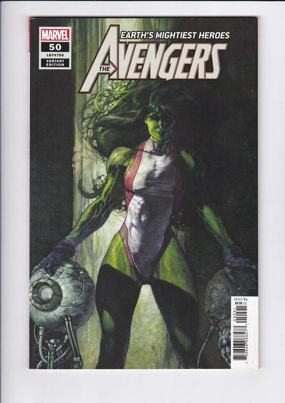 Avengers Vol. 7  # 50  Bianchi  1:25 Incentive Variant