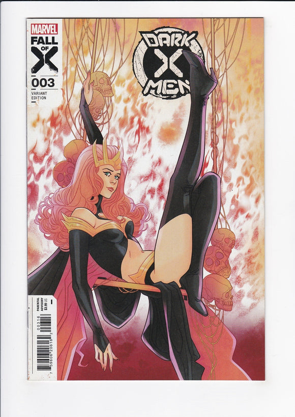 Dark X-Men Vol. 2  # 3  Sauvage 1:25 Incentive Variant