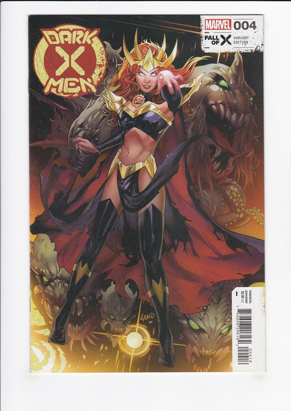 Dark X-Men Vol. 2  # 4  Land 1:25 Incentive Variant