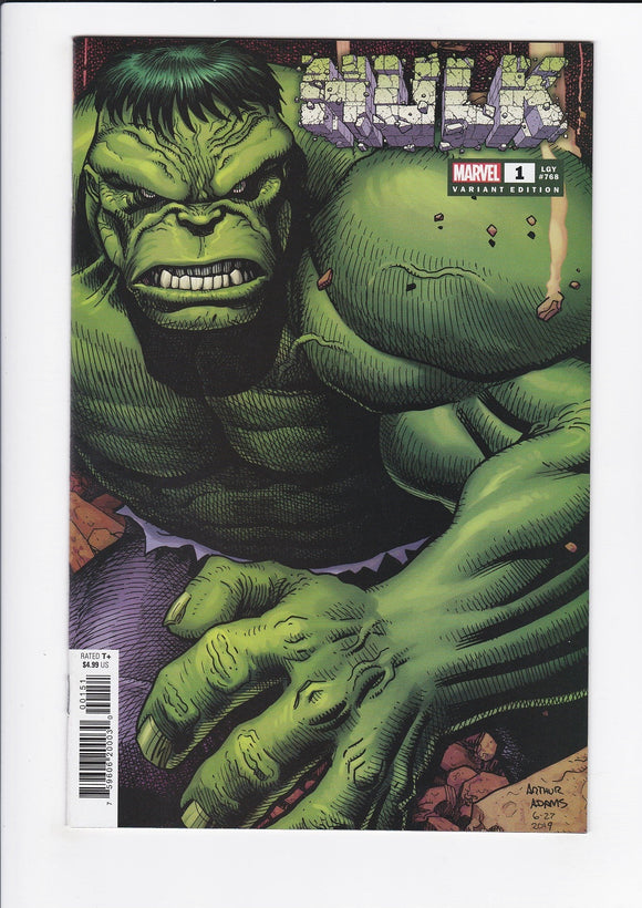 Hulk Vol. 6  # 1  Art Adams  1:50 Incentive Variant