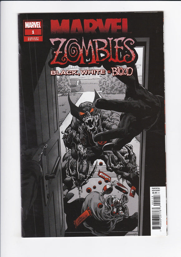 Marvel Zombies: Black, White & Blood  # 1  Deodato  1:50  Incentive Variant