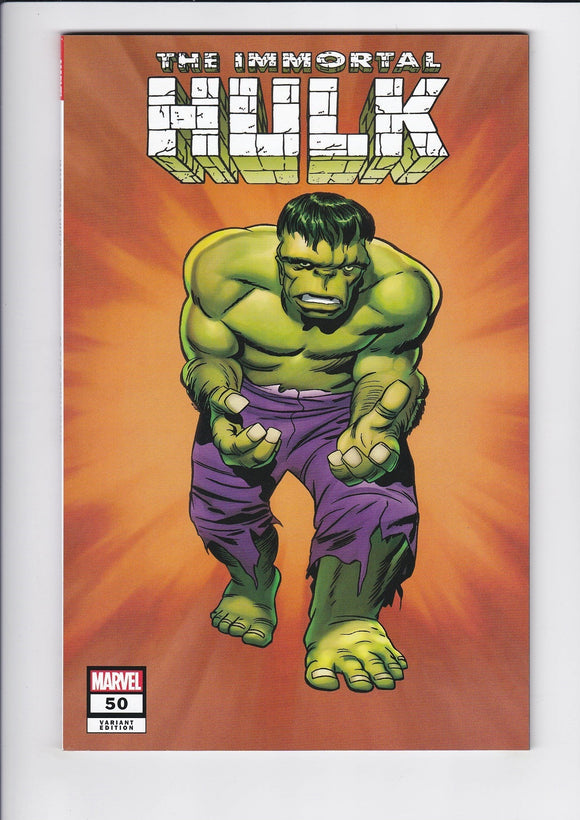 Immortal Hulk  # 50  Kirby  1:100  Incentive Variant