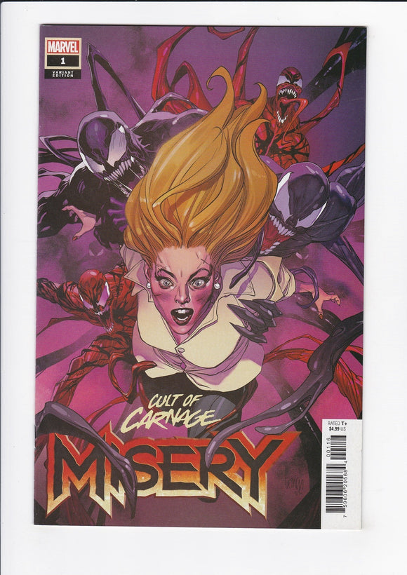 Cult of Carnage: Misery  # 1  Francis Yu  1:25  Incentive Variant