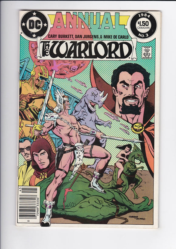 Warlord  Annual  # 3  Canadian