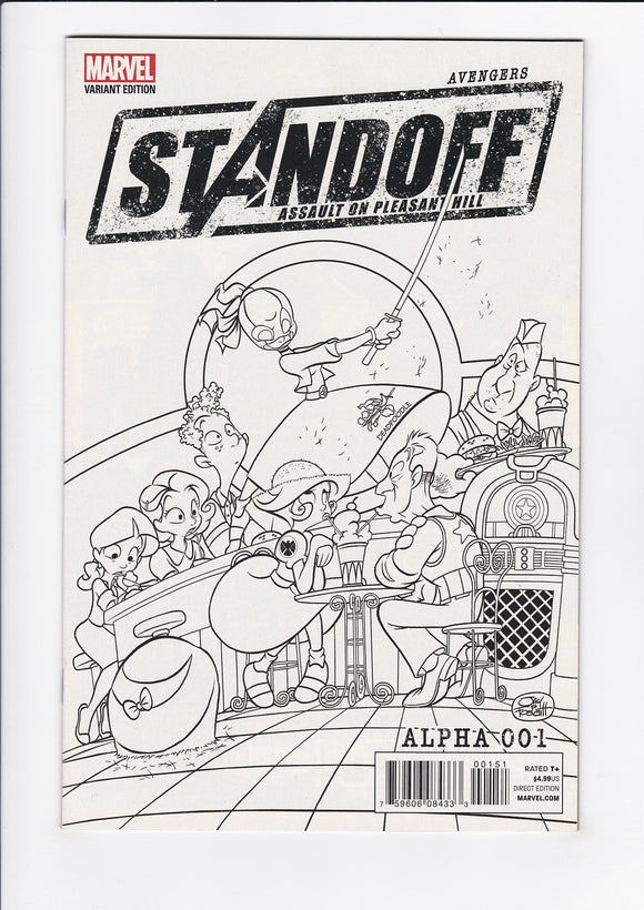 Avengers Standoff:  Assault on Pleasant Hill - Alpha (One Shot)  One Per Store Sketch Variant