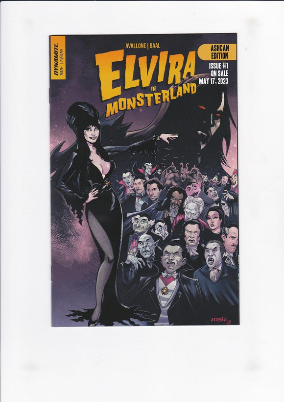 Elvira in Monsterland Ashcan Edition